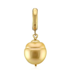 Kabira Golden South Sea Pearl Silver Pendant (TPC)