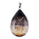 Petrified Palm Wood Silver Pendant