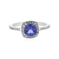 Tanzanite Silver Ring