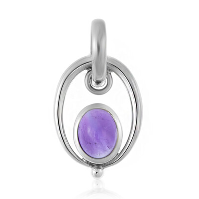 Amethyst Silver Pendant