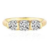 14K SI1 (G) Diamond Gold Ring