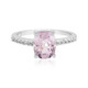 Kunzite Silver Ring