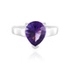 Zambian Amethyst Silver Ring