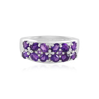 Amethyst Silver Ring