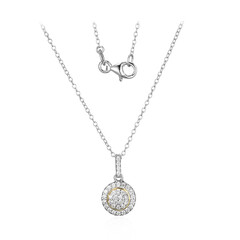 Zircon Silver Necklace