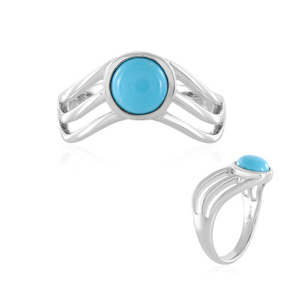 Sleeping Beauty Turquoise Silver Ring (Faszination Türkis)