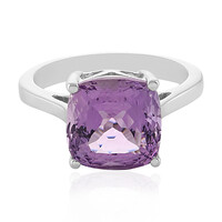 Rose de France Amethyst Silver Ring (PHANTASIA)