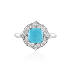 9K Sleeping Beauty Turquoise Gold Ring