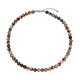 Gu Jiao Black Agate Silver Necklace