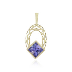 9K AAA Tanzanite Gold Pendant (Ornaments by de Melo)