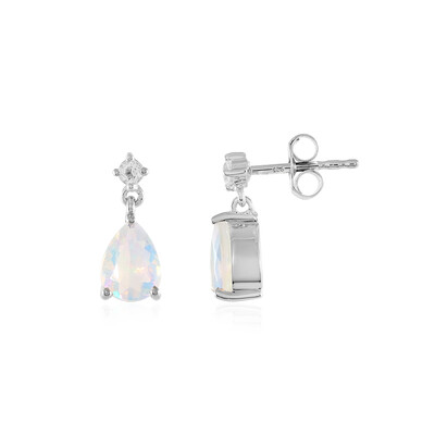 Welo Opal Silver Earrings