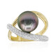 Tahitian Pearl Silver Ring (TPC)