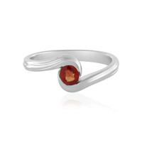 Tanzanian Ruby Silver Ring