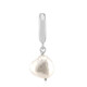 White Freshwater Pearl Silver Pendant (TPC)