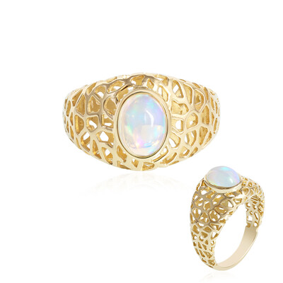 9K Welo Opal Gold Ring (Ornaments by de Melo)