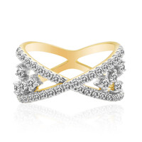 9K SI2 (G) Diamond Gold Ring