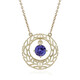 9K Tanzanite Gold Necklace (Ornaments by de Melo)