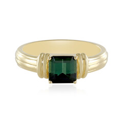 Benedito Green Tourmaline Silver Ring(Adela Silber)