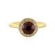 Mahogany Zircon Silver Ring (MONOSONO COLLECTION)