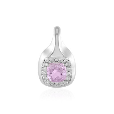 Kunzite Silver Pendant