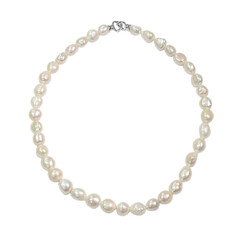 Freshwater pearl Silver Necklace (TPC)