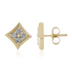 9K I2 (H) Diamond Gold Earrings (de Melo)