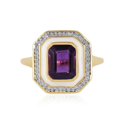 Amethyst Silver Ring