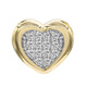 9K SI1 (G) Diamond Gold Pendant (Annette)