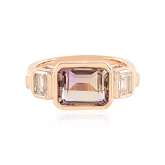 Ametrine Silver Ring