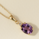 Amethyst Silver Necklace