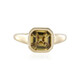 9K Yellow Zircon Gold Ring