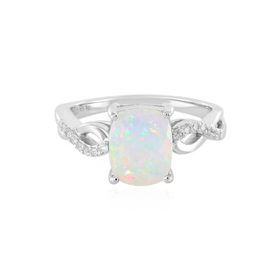 Welo Opal Silver Ring