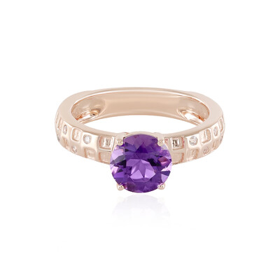 Amethyst Silver Ring