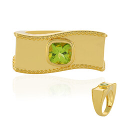 Peridot Silver Ring