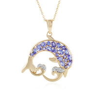 Tanzanite Silver Necklace