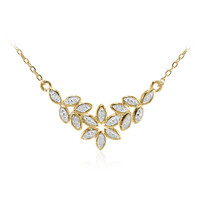 I3 (I) Diamond Silver Necklace