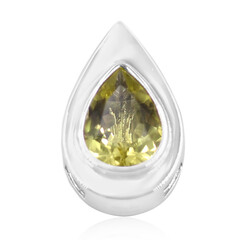 Ouro Verde Quartz Silver Pendant