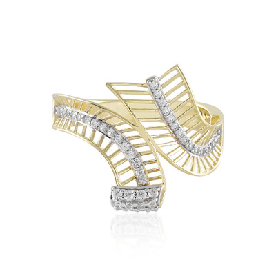 9K Zircon Gold Ring (Ornaments by de Melo)