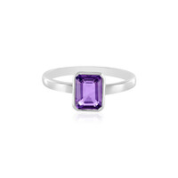 Siberian Amethyst Silver Ring