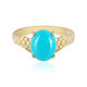 9K Sleeping Beauty Turquoise Gold Ring