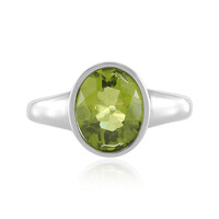 Peridot Silver Ring