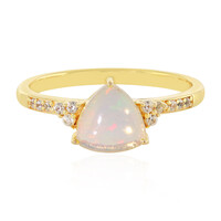 Welo Opal Silver Ring