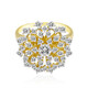 14K SI1 (G) Diamond Gold Ring (Annette)