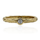 14K IF (D) Diamond Gold Ring (Annette)