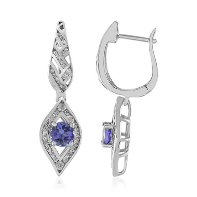 9K Tanzanite Gold Earrings (Ornaments by de Melo)