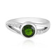 Russian Diopside Silver Ring