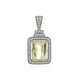 9K Canary Kunzite Gold Pendant