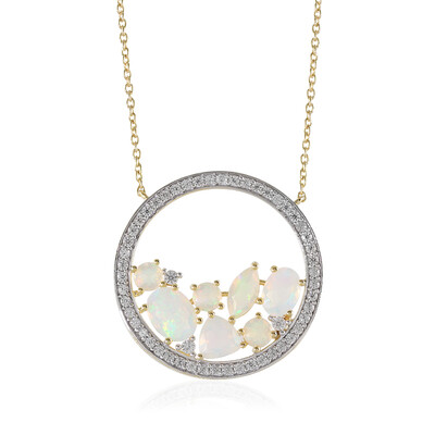 Welo Opal Silver Necklace