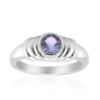 Lilac Tanzanite Silver Ring (Pallanova)