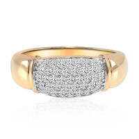 14K SI1 (G) Diamond Gold Ring